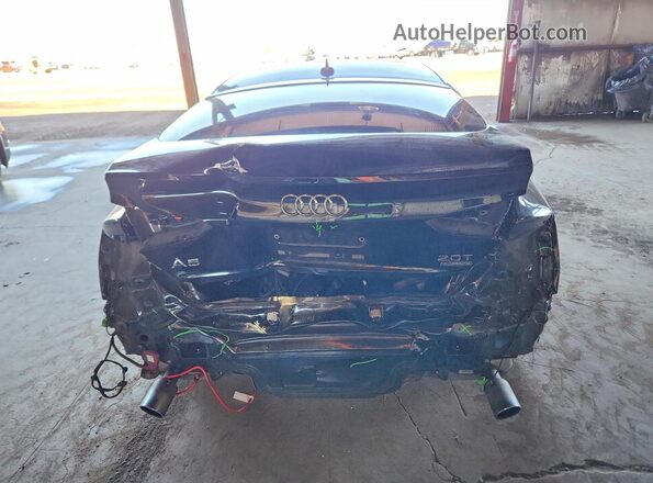 WAUBNCF54JA100416 2018 AUDI A5 Black Vista trasera