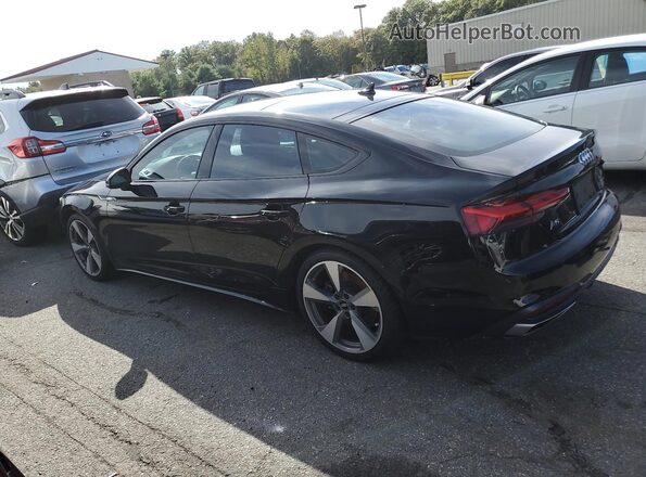 WAUBNCF55LA007004 2020 AUDI A5 Black Rear left
