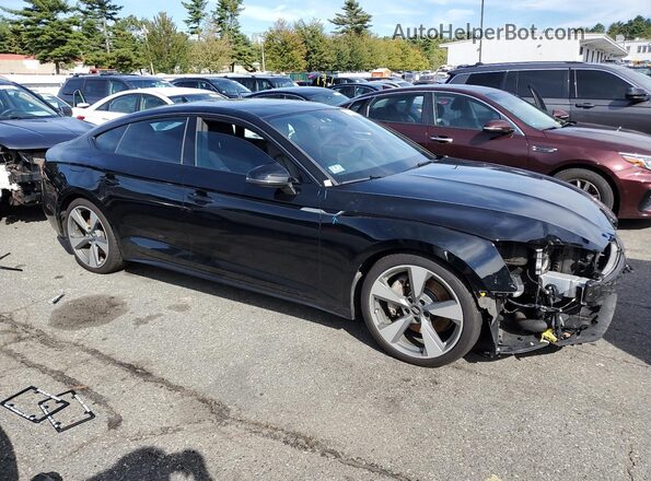 WAUBNCF55LA007004 2020 AUDI A5 Black Front right
