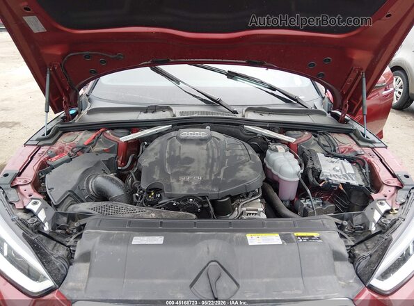 WAUBNCF58KA097375 2019 AUDI A5 Red Հետևի տեսք