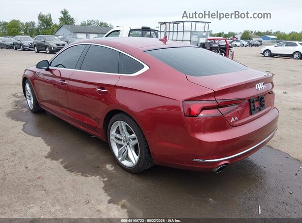 WAUBNCF58KA097375 2019 AUDI A5 Red Հետևի ձախ
