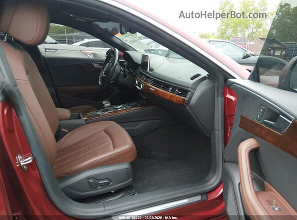 WAUBNCF58KA097375 2019 AUDI A5 Red Սալոնի դիմացի տեսք