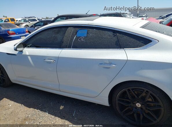 WAUBNCF5XJA014740 2018 AUDI A5 Белый Панорамный вид салона 360°