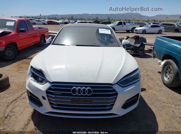 WAUBNCF5XJA014740 2018 AUDI A5 Белый Вид щитка приборов