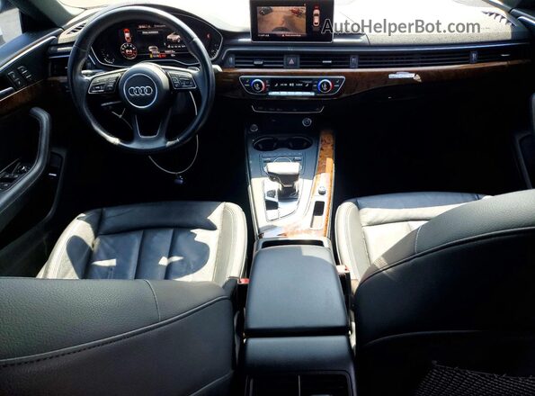 WAUBNCF5XKA006719 2019 AUDI A5 White Вид панелі приладів