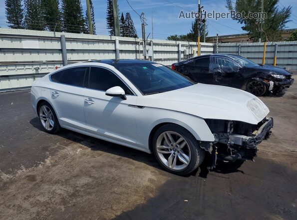 WAUBNCF5XKA006719 2019 AUDI A5 White Передня права чверть