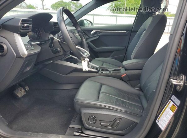 WAUBUDGY6PA041265 2023 AUDI A3 Черный Вид салона спереди