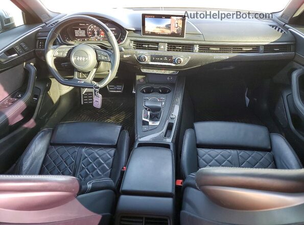 WAUC4AF45JA002756 2018 AUDI S4 Gray 