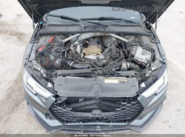 WAUC4AF47JA116757 2018 AUDI S4 Gray Widok z tyłu