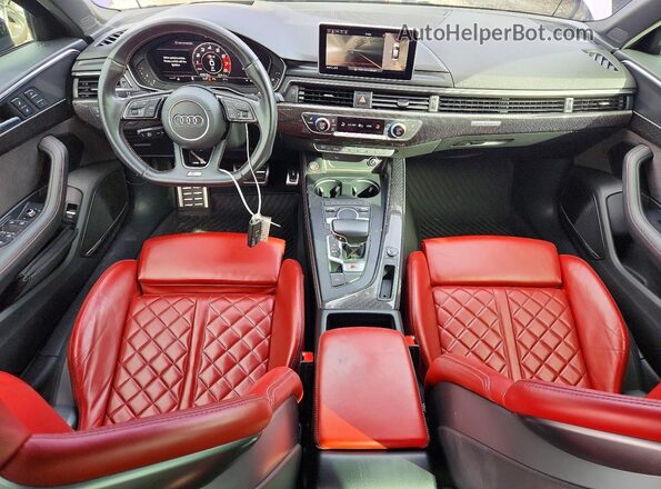 WAUC4AF49KA074139 2019 AUDI S4 Фиолетовый Вид панели приборов