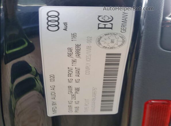 WAUC4AF49LA065751 2020 AUDI S4 Black 