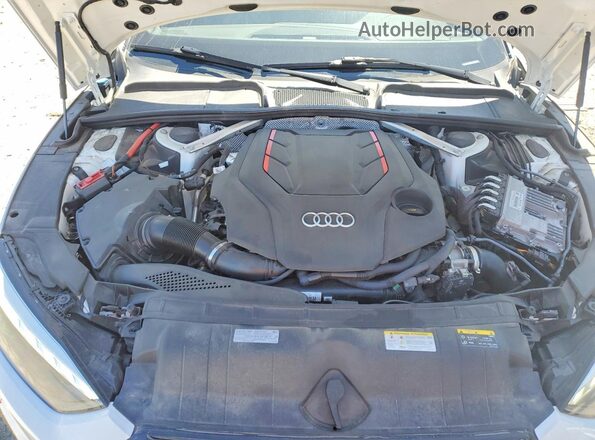 WAUC4CF50PA042739 2023 AUDI S5 White უკანა სალონის ხედი