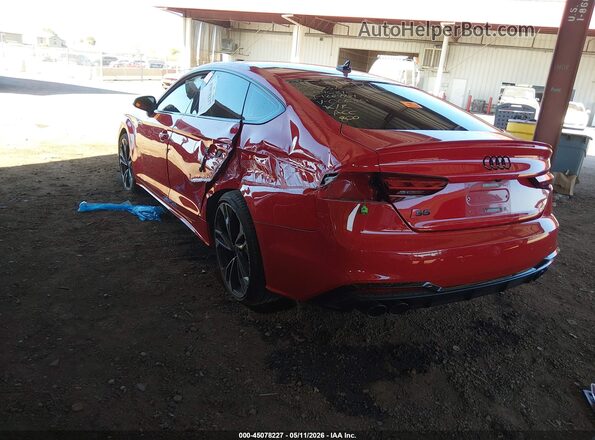 WAUC4CF51PA006557 2023 AUDI S5 Red უკანა მარცხენა
