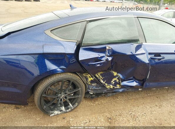 WAUC4CF55JA039987 2018 AUDI S5 Blue Вид спереду