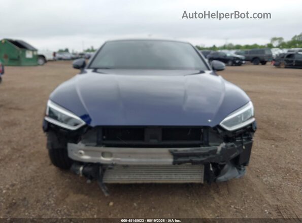 WAUC4CF55JA039987 2018 AUDI S5 Blue Вид задньої частини салону