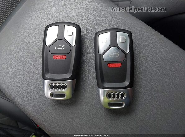 WAUC4CF55JA039987 2018 AUDI S5 Blue Вид панелі приладів