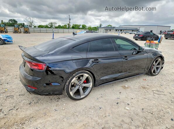 WAUC4CF55KA080573 2019 AUDI S5 Black Tył prawy