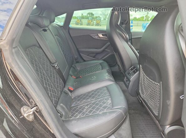 WAUC4CF55KA080573 2019 AUDI S5 Black Widok tylnych siedzeń