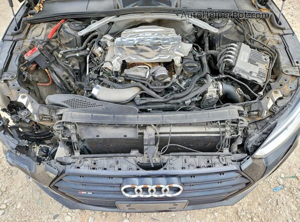 WAUC4CF55KA080573 2019 AUDI S5 Black Widok wnętrza z tyłu