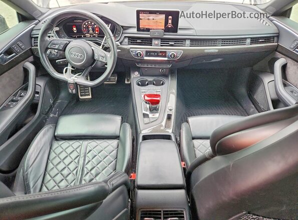 WAUC4CF55KA080573 2019 AUDI S5 Black Widok deski rozdzielczej