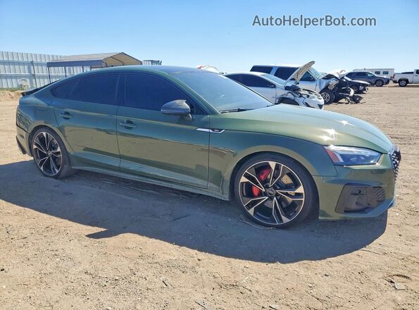 WAUC4CF55MA049066 2021 AUDI S5 Green Przód prawy