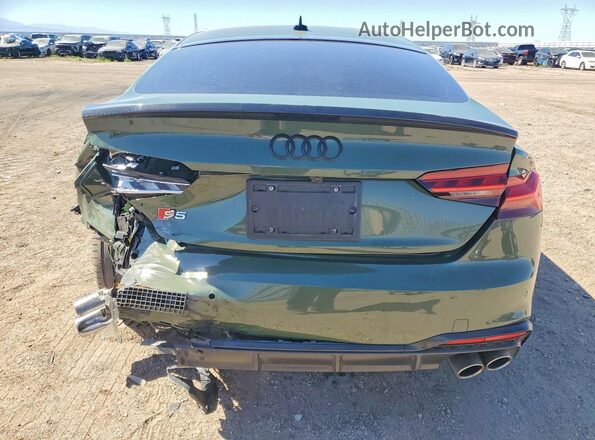 WAUC4CF55MA049066 2021 AUDI S5 Green Widok z tyłu