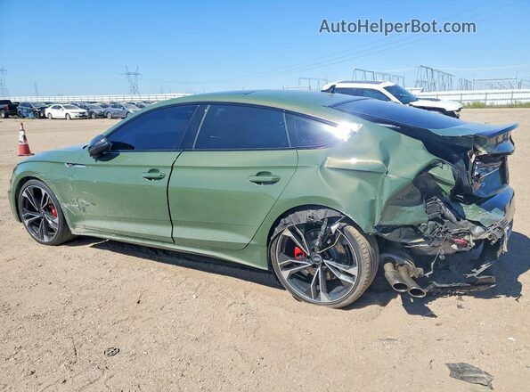 WAUC4CF55MA049066 2021 AUDI S5 Green Tył lewy