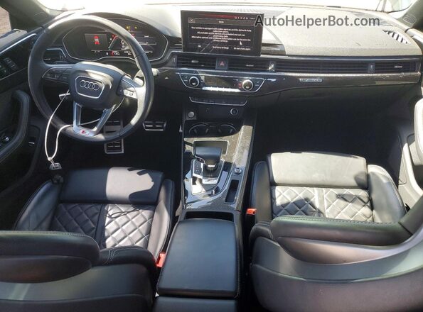 WAUC4CF55MA049066 2021 AUDI S5 Green Widok deski rozdzielczej
