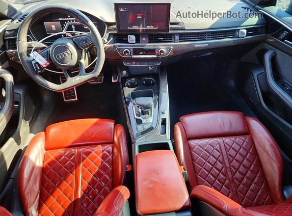 WAUC4CF56LA001154 2020 AUDI S5 Gray Widok deski rozdzielczej