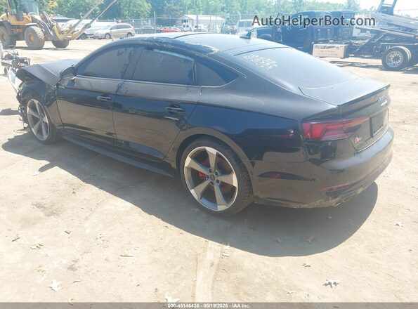 WAUC4CF57KA087430 2019 AUDI S5 Black უკანა მარცხენა