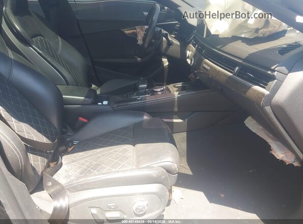 WAUC4CF57KA087430 2019 AUDI S5 Black წინა სალონის ხედი
