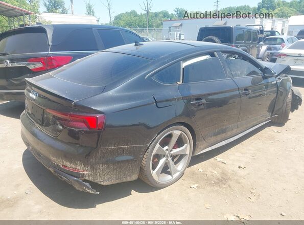 WAUC4CF57KA087430 2019 AUDI S5 Black უკანა მარჯვენა