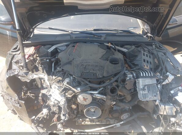 WAUC4CF57KA087430 2019 AUDI S5 Black უკანა ხედი