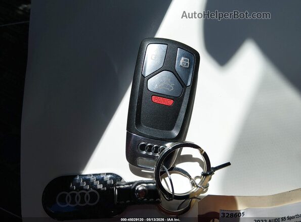 WAUC4CF58NA039746 2022 AUDI S5 Gray Widok deski rozdzielczej