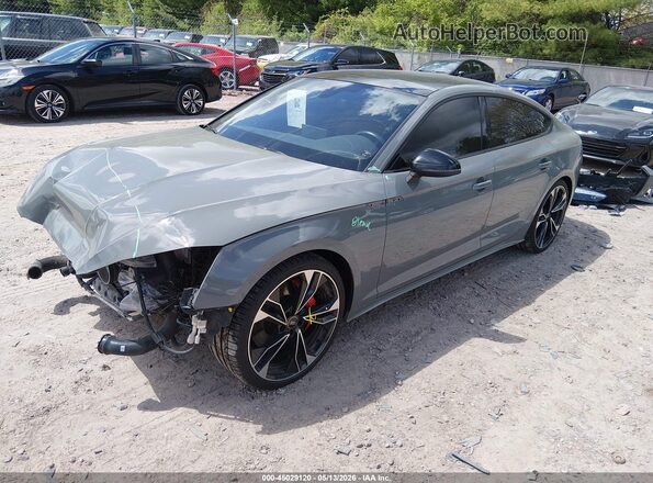 WAUC4CF58NA039746 2022 AUDI S5 Gray Przód lewy