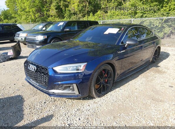 WAUC4CF59JA072071 2018 AUDI S5 Blue Передня ліва чверть