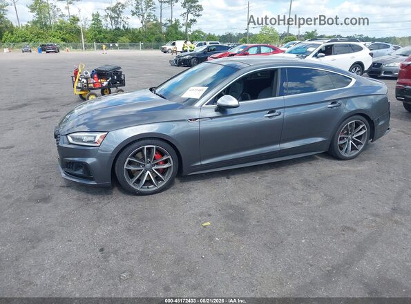 WAUC4CF59JA092532 2018 AUDI S5 Gray Przód lewy