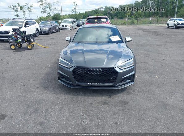 WAUC4CF59JA092532 2018 AUDI S5 Gray Widok wnętrza z tyłu
