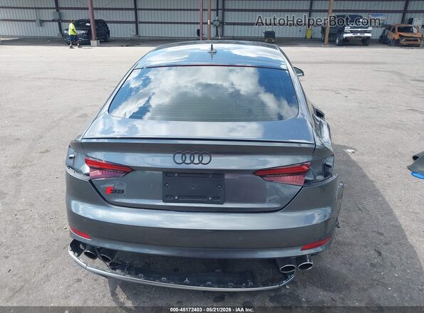 WAUC4CF59JA092532 2018 AUDI S5 Gray 