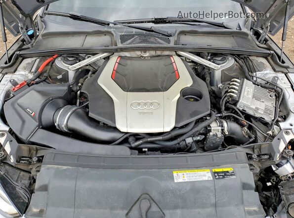 WAUC4CF5XJA072189 2018 AUDI S5 Silver Widok wnętrza z tyłu