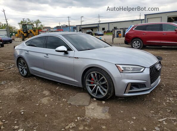WAUC4CF5XJA072189 2018 AUDI S5 Silver Przód prawy