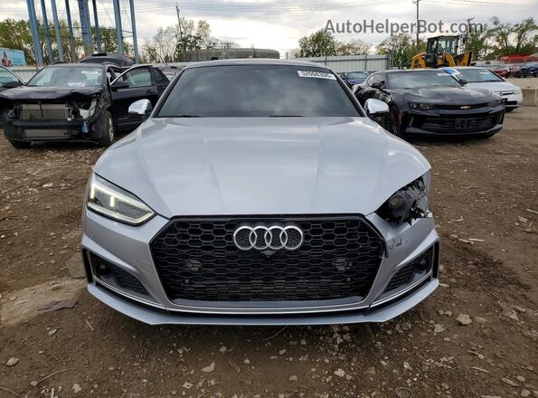 WAUC4CF5XJA072189 2018 AUDI S5 Silver Widok z przodu