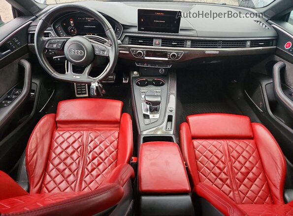 WAUC4CF5XKA020577 2019 AUDI S5 Gray Widok deski rozdzielczej
