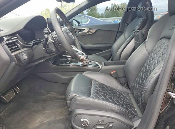 WAUC4CF5XMA063108 2021 AUDI S5 Black Вид салону спереду