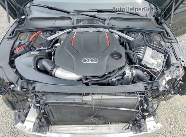 WAUC4CF5XMA063108 2021 AUDI S5 Black Вид задньої частини салону