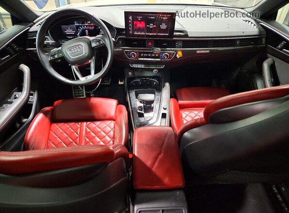 WAUC4CF5XNA011978 2022 AUDI S5 Gray Widok deski rozdzielczej