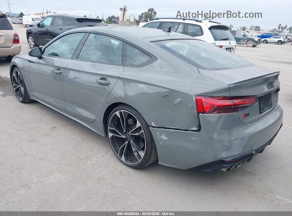 WAUC4CF5XNA040560 2022 AUDI S5 Серый Задняя левая четверть