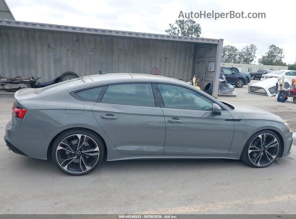 WAUC4CF5XNA040560 2022 AUDI S5 Серый Вид задней части салона