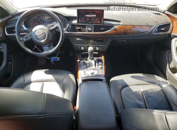 WAUC8AFC8JN024206 2018 AUDI A6 White წინა პანელის ხედი