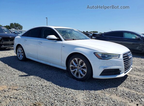 WAUC8AFC8JN024206 2018 AUDI A6 White წინა მარჯვენა